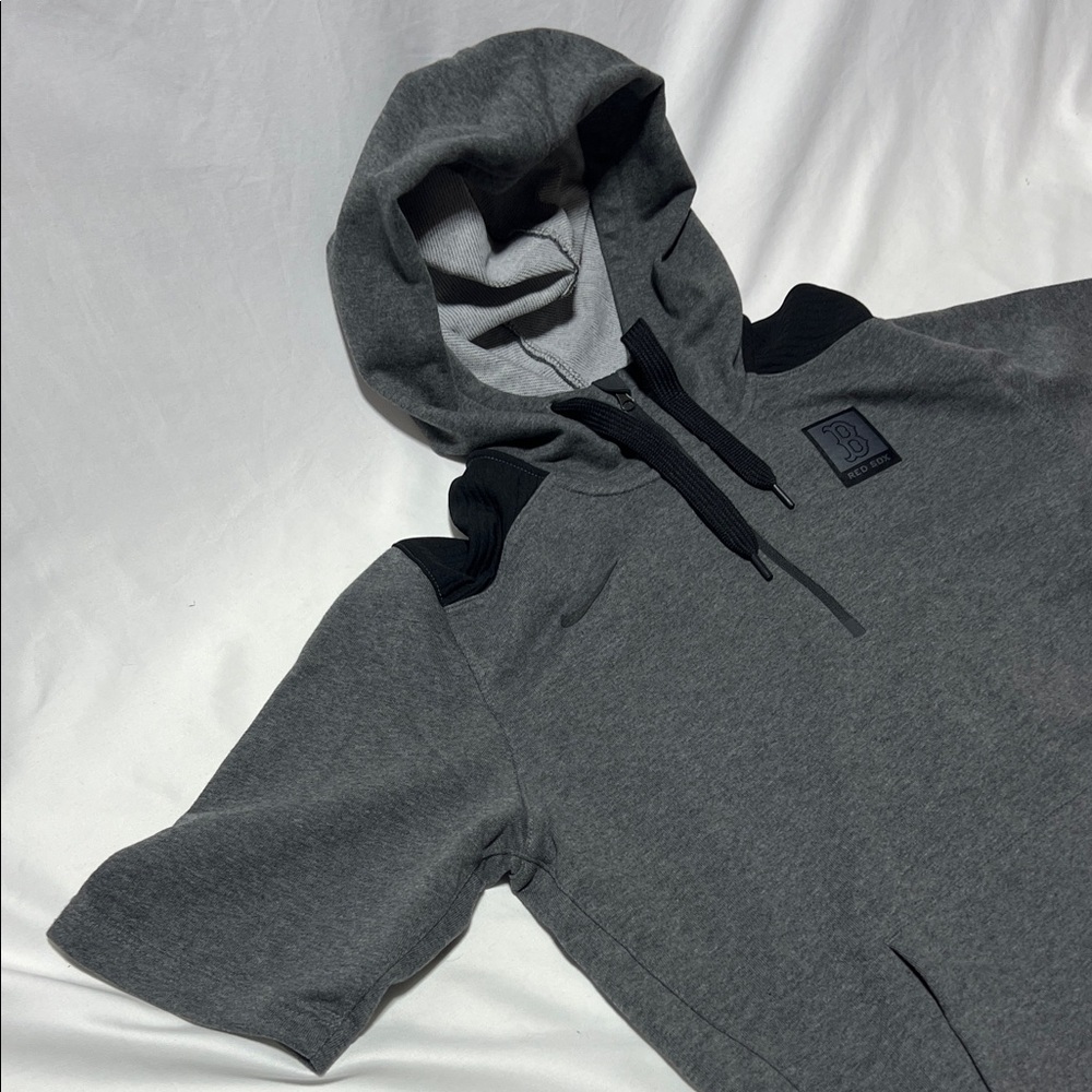 Boston Red Sox Nike On Field Authentic Batting Practice Sz M Hoodie Sweatshirt - Picture 2 of 5